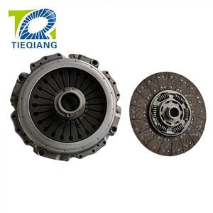 Fábrica de fabricación Cangzhou Tieqiang para Kit de embrague cubierta de <span class=keywords><strong>disco</strong></span> VOLVO <span class=keywords><strong>B12</strong></span> 3483034032 1878634026 - Product Image 4