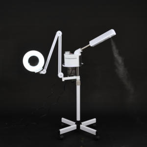 Dual Function Facial Steamer LED Vergrößerung lampe & Skin Vapor izer Beauty Device zum Verkauf Nano Ionic Facial Steamer - Product Image 1