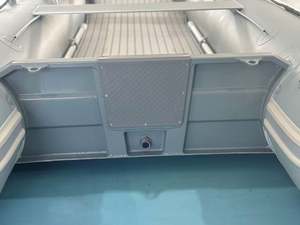 Reachsea Catamarans gonflables gris clair avec pont en EVA pour 6 personnes, 4m, <span class=keywords><strong>pas</strong></span> <span class=keywords><strong>cher</strong></span>, avec transom pour la sécurité - Product Image 5