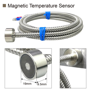 Hoge temperatuur <span class=keywords><strong>PT100</strong></span> <span class=keywords><strong>RTD</strong></span> sensor met K type thermokoppel en metalen slang voor kolenoven - Product Image 5
