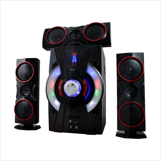 3.1ch Super Bass Led Wireless bluetooth Home Theater Audio System Computer Subwoofer Speaker with USB/SD