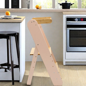 Children's washbasin <b>stool</b>, baby footstool, learning tower, washbasin step <b>stool</b>, Montessori learning tower - Product Image 1