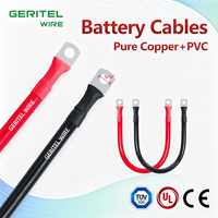 GERITEL WIRE H05V-K Kabel Tembaga Fleksibel Berisolasi PVC /CE untuk Aplikasi Baterai-ke-Baterai Tegangan Rendah