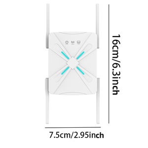 Routeur Gigabit puissant 1200 Mbps, répéteur <span class=keywords><strong>WiFi</strong></span> double bande, extension de réseau pour toute la maison, réseau maillé et élimination des zones mortes - Product Image 5
