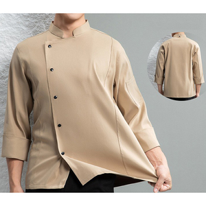 ملابس عمل مرنة للشيف قابلة للتنفس لفنادق الخريف والشتاء والمقاصف والمطاعم والمخابز والمطابخ والشيف - Product Image 1