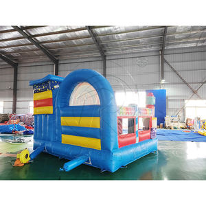Castillo Inflable Comercial Grande y Resistente de PVC, Tobogán Inflable para Fiestas de Cumpleaños, Castillo Inflable Combinado para Niños - Product Image 3