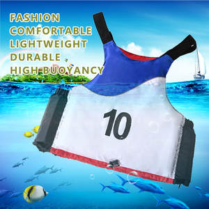 Adulto inflável Kayak Life Jacket com etiqueta numerada Casual Swimming <span class=keywords><strong>Suit</strong></span> Kayak Life Jacket Terno de natação auxiliar - Product Image 3