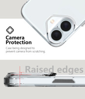Coque de Téléphone Simple Transparente Antichoc pour iPhone 16 15 14 Plus 17 Air 13 12 Mini 11 Pro Max 16E, Housse Arrière Rigide en PC Transparent
