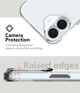 Ốp điện thoại trong suốt chống sốc đơn giản cho iPhone 16 15 14 Plus 17 Air 13 12 <span class=keywords><strong>Mini</strong></span> 11 Pro Max 16E, mặt lưng cứng trong suốt bằng nhựa PC - Product Image 3