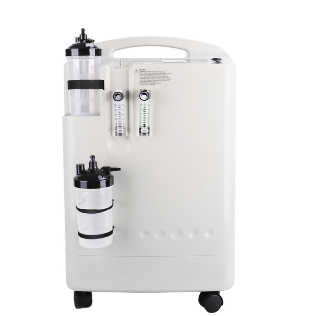 Hot in Stock Professional Medical Grade Hospital Portable Double Flow 10L Oxygen Concentrator