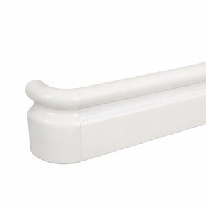 Main courante murale en PVC, design minimaliste, résistante à la rouille, pour usage hospitalier, type rampe de sécurité - Product Image 6