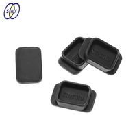 Capuchons de protection rectangulaires en caoutchouc moulé sur mesure, résistants à la chaleur et à l'ozone, pour connecteurs électriques, anti-poussière et anti-humidité