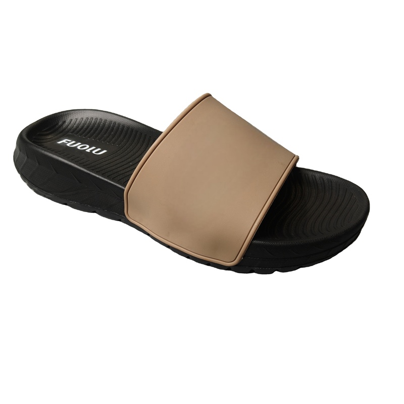 Fashion Two tone Open Toe Slip