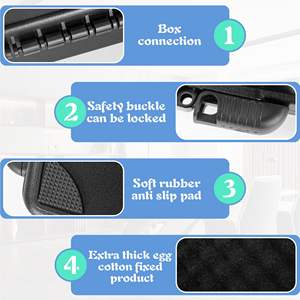 Estuche Rígido de Plástico con Ruedas para Teclado de 88 Teclas, 52 Pulgadas, Impermeable, con Acolchado de Espuma, para Piano Electrónico, Muestra Gratuita - Product Image 5