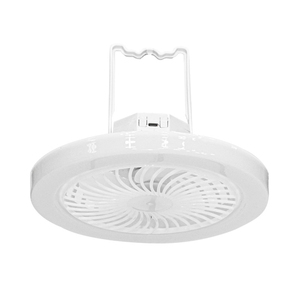Ventilateur de plafond LED moderne encastré avec moteur DC, télécommande, lumière blanche 6500K/3000K/4000K, 3 vitesses, durée de vie 50000H, corps en PC+copper - Product Image 6