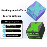 Altavoz Bluetooth Inalámbrico X1, Mini Reproductor de Audio Portátil, Sonido de Alta Calidad para el Hogar, Apto para Teléfonos Móviles y Computadoras
