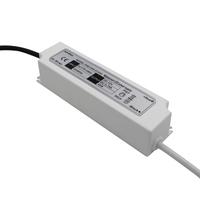 Transformateur d'alimentation pour lumières de Noël LED en plastique IP65 IP66 IP67, 110V 240V vers 12V 24V 36V, 24W 40W 45W