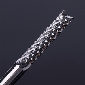 Tráng Carbide sợi thủy tinh Router rắn Carbide Ngô răng End Mill cho PCB sợi thủy tinh gia cố nhựa gia công Thô Cắt - Product Image 4