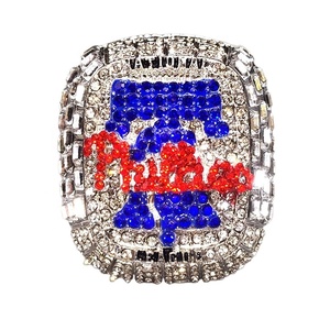 2022新费城菲利冠军戒指定制合金运动国家男子戒指 - Product Image 1