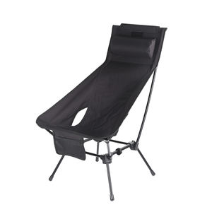 Chaise de camping pliante ultra-légère et confortable à prix abordable, en alliage d'aluminium, avec coussin intégré - Product Image 6