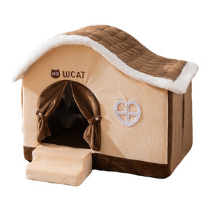 Nido para perros Calefacción Temperatura constante Grafeno Ecológico Sólido Invierno Manta eléctrica Cama cerrada para mascotas - Product Image 5