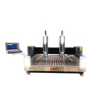 Prix de gros Syntec CNC routeur Machine Double-tête gravure sculpture pierre marbre granit pour usage domestique nouveaux moteurs pompes