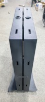 Display LED Pubblicitario da Esterno Impermeabile, Cabinet in Ferro IP65, Lettore di Segnaletica Digitale Portatile per Negozi e Vetrine
