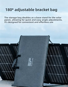 Panneau solaire photovoltaïque pliable léger <span class=keywords><strong>EcoFlow</strong></span> 220W, résistant à l'eau IP68, pour camping-car, extérieur et recharge d'énergie domestique - Product Image 4