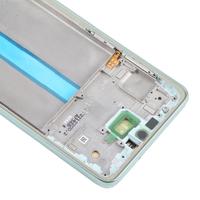 Para Samsung Galaxy A73 5G OLED LCD pantalla digitalizador montaje completo con marco