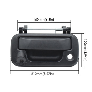 Poignée de porte arrière avec caméra pour Ford F150 Raptor 8L3Z-9943400-AC 2004-2014, pièce de rechange en plastique - Product Image 2