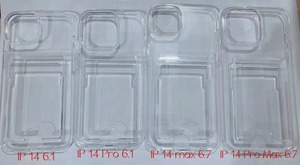 Phổ Biến Trong Hàn Quốc Thị Trường Thẻ Wallet Trường Hợp Điện Thoại Cho <span class=keywords><strong>Iphone</strong></span> 15 Pro Max Cộng Với 12 13 14 Pro 2 Trong 1 Trong Suốt Khe Cắm Thẻ Nhớ Điện Thoại Di Động Bìa - Product Image 4