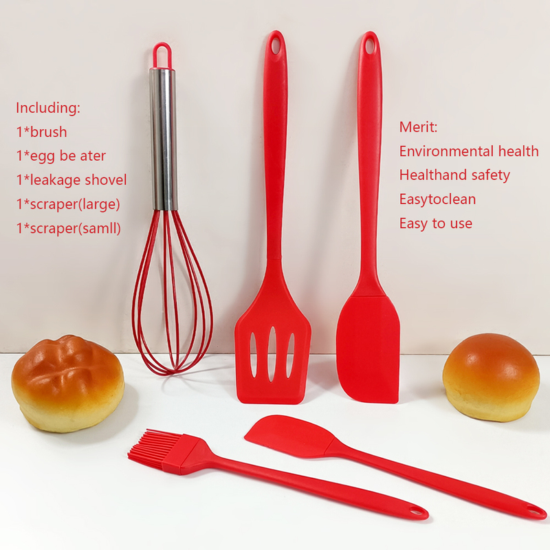 Silicone Baking Tool 5 Pcs Set
