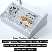 Système de visiophone 2 W de haute qualité, interphone de comptoir de fenêtre 2 voies pour banquettes, réceptions, café, Station de chemin de fer, bureau de billet