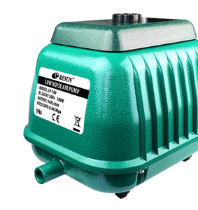 Pompe à <span class=keywords><strong>air</strong></span> électromagnétique RESUN LP avec boîtier métallique, double chambre à haut débit d'<span class=keywords><strong>air</strong></span>, réduction du bruit multi-étages pour l'aquaculture - Product Image 2