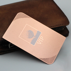 Tarjetas de Visita Personalizadas al por Mayor, con Acabado Dorado, Plateado, Oro Rosa, Negro, Espejo, Etiquetas Metálicas en Blanco, de Aluminio y Latón - Product Image 5