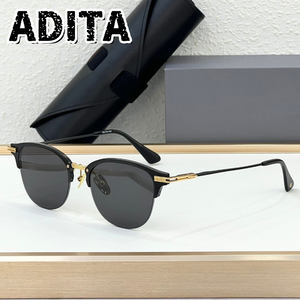 <span class=keywords><strong>ADITA</strong></span> DTX143 TALLA 53-19-140 Gafas de Sol de Alta Calidad para Hombre, Gafas de Sol de Diseñador de Lujo para Mujer, Montura de Gafas Clásicas Retro de Moda - Product Image 1