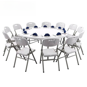 <span class=keywords><strong>Table</strong></span> à manger pliante en plastique HDPE pour Banquet, Offre Spéciale, 5 pieds, <span class=keywords><strong>10</strong></span> <span class=keywords><strong>personnes</strong></span>, pour événements en plein air - Product Image 2