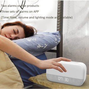 นาฬิกาปลุกจำลองไฟปลุกปลุกอัจฉริยะสำหรับห้องนอนเด็กและผู้ใหญ่ - Product Image 5