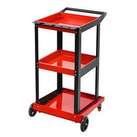 Chariot à outils professionnel d'atelier de mécanique, fabrication directe d'usine en Chine, avec roues, capacité de charge de 300 kg, personnalisable OEM OBM
