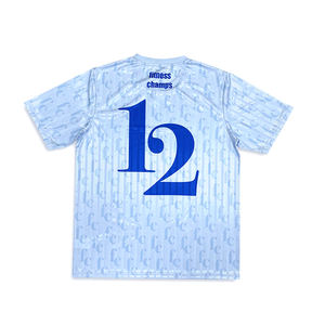 Camiseta de Fútbol Personalizada con Diseño Sublimado, Transpirable, de Manga Corta, Cuello Redondo Clásico - Product Image 3