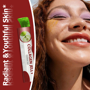 Gelée de Collagène Premium Contient des Fructo-Oligosaccharides Reconstitue l'Énergie Aide à Améliorer la Digestion Peau Saine Saveur Pomme Verte - Product Image 5