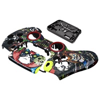 EXtremeRate Luna coque avant redessinée bricolage coque de contrôleur pour contrôleur PS5 coque personnalisée