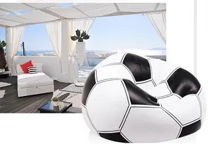 SAIEN-sofá para adultos y adolescentes, silla hinchable perfecta para exteriores, pelota de fútbol, sofá Perezoso