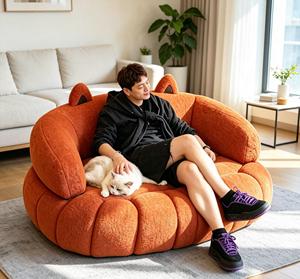 Wholesale Manufacturer Luxury Fluffy <b>Dog</b> <b>Bed</b> Indestructible Human Pet <b>Sofa</b> <b>Bed</b> - Product Image 1