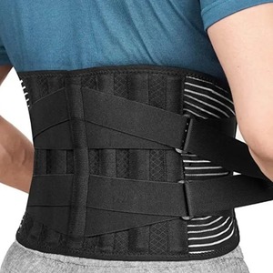 Ceinture de soutien lombaire orthopédique de haute qualité, confortable, antidérapante, élastique, pour l'alignement de la colonne vertébrale, pour la course à pied et le fitness - Product Image 1
