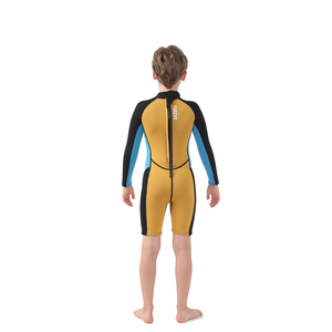 <span class=keywords><strong>Traje</strong></span> de <span class=keywords><strong>neopreno</strong></span> de manga larga para niños, <span class=keywords><strong>traje</strong></span> de buceo con cremallera de una pieza para niños - Product Image 2