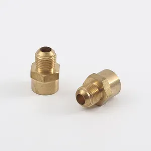 OEM thread copper pipe fittings CNC Mechanical Part Casting Precision Metal Steel Forging Brass Parts At Direct Factory Price