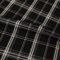 TR Sportswear- Stretch Check Plaid Stoff Herren-und Damenmode Kinder hemd Kleider mantel Dekoratives Garn Gefärbt Plaid