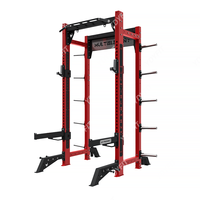 Rack de musculation demi-taille - Équipement d'exercice pour les bras et la poitrine en acier inoxydable pour la musculation