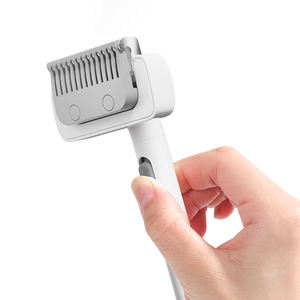 <span class=keywords><strong>2025</strong></span> Neues Design Einfaches und elegantes Edelstahl-Einknopf-Tierhaar, das Kamm-Haustier zubehör drückt und knotet - Product Image 3